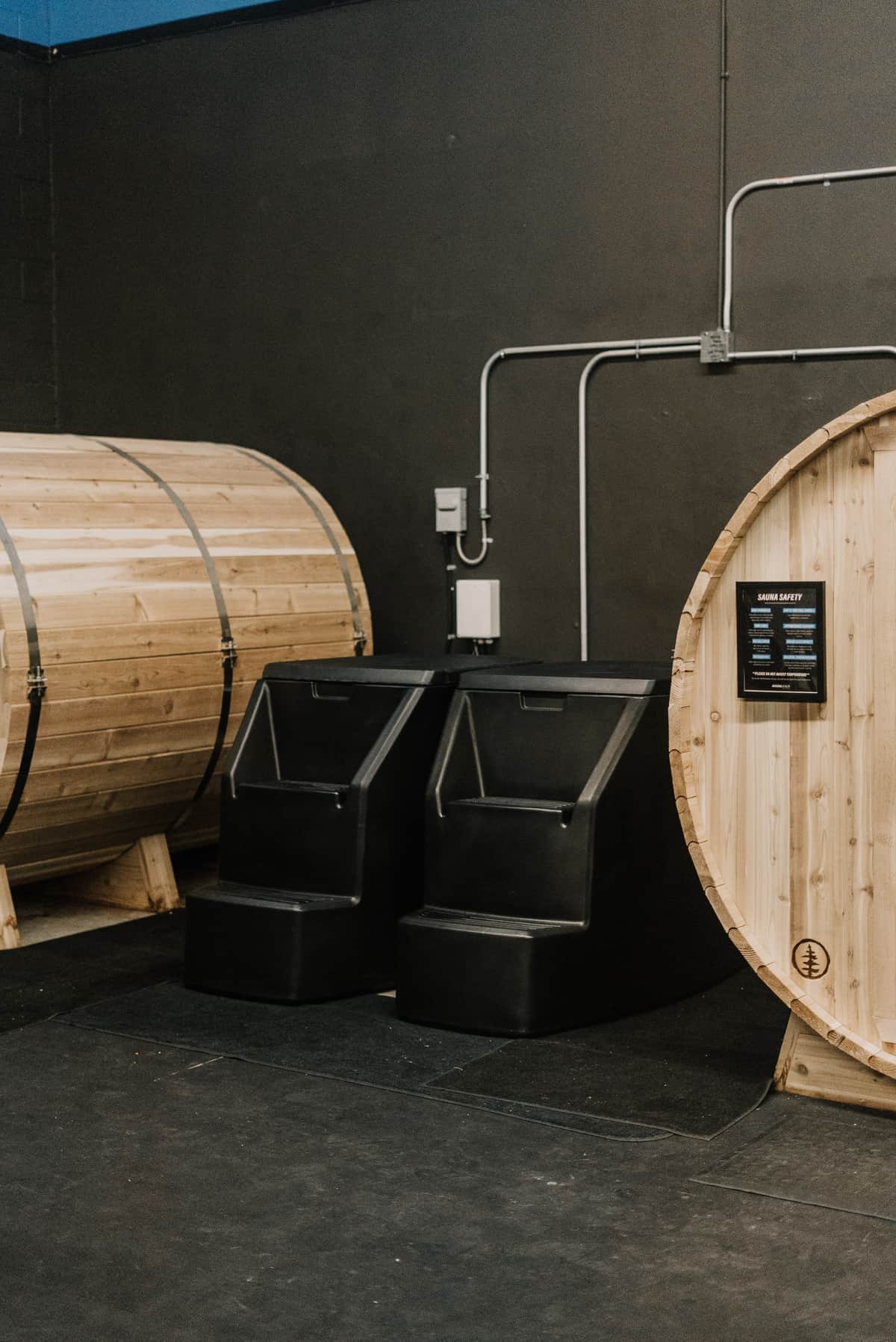 Arsenal Health recovery center - Premium barrel saunas and cold plunge tubs