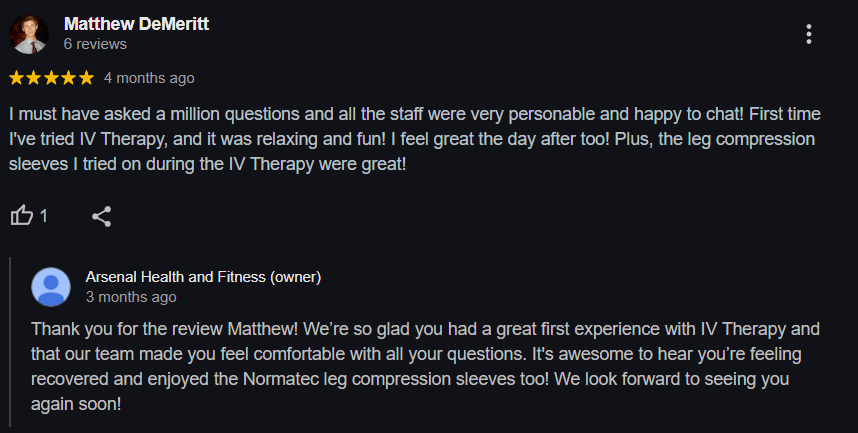 iv therapy reviews
